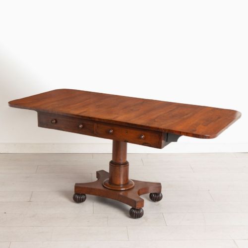 REGENCY ROSEWOOD SOFA TABLE - ADDITIONAL PHOTO 8