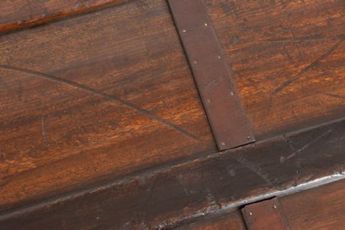 VICTORIAN OAK LINED TRUNK - ADDITIONAL PHOTO 6