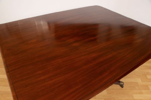LARGE GEORGIAN MAHOGANY TILT TOP DINING TABLE C1780 - ADDITIONAL PHOTO 2