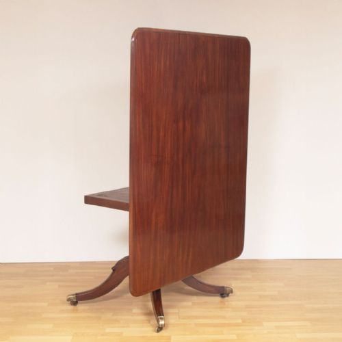 LARGE GEORGIAN MAHOGANY TILT TOP DINING TABLE C1780 - ADDITIONAL PHOTO 5