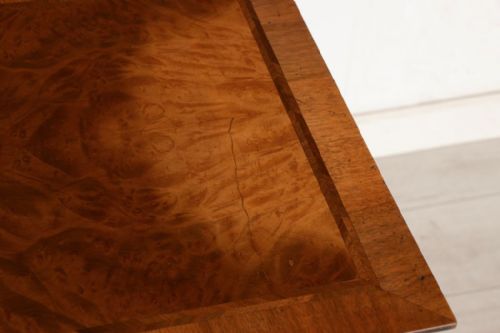 ANTIQUE WALNUT CHEST OF DRAWERS - ADDITIONAL PHOTO 5