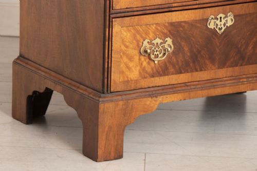 ANTIQUE WALNUT CHEST OF DRAWERS - ADDITIONAL PHOTO 8