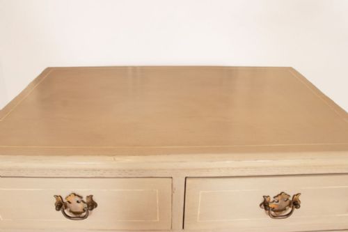 LATER PAINTED CHEST OF DRAWERS C1900 WITH REPLACEMENT HANDLES - ADDITIONAL PHOTO 1