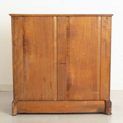 WALNUT BURR WALNUT MAHOGANY LINED CHEST OF DRAWERS BY WARING GILLOW C1910 - ADDITIONAL PHOTO 8