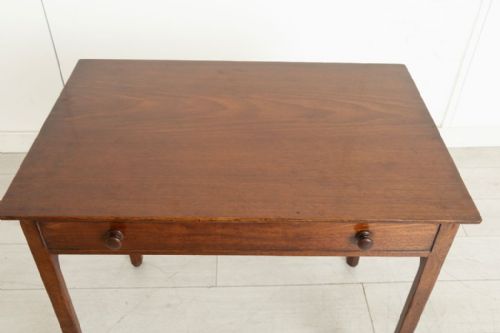 GEORGIAN SIDE TABLE IN MAHOGANY C1800 - ADDITIONAL PHOTO 5