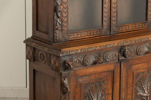 LATE 19TH CENTURY 'GREENMAN' BOOKCASE - ADDITIONAL PHOTO 4