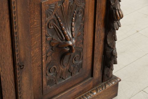 LATE 19TH CENTURY 'GREENMAN' BOOKCASE - ADDITIONAL PHOTO 7
