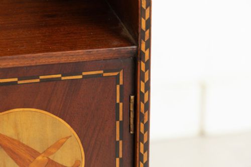 ARTS CRAFTS MAHOGANY BOOKCASE BY SHAPLAND PETTER - ADDITIONAL PHOTO 4