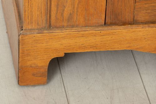 ARTS CRAFTS OAK HALL CUPBOARD C1900 - ADDITIONAL PHOTO 6