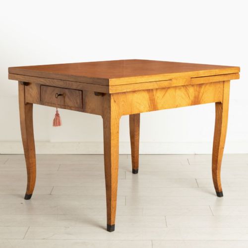 french elm belle poque dining table - CATEGORY: ANTIQUE TABLES - DATED 1900