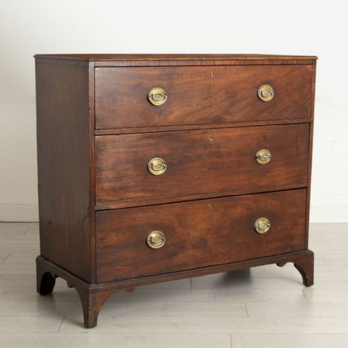 19TH CENTURY CHEST OF DRAWERS IN MAHOGANY - ADDITIONAL PHOTO 1