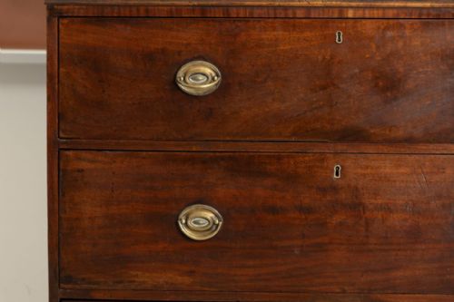 19TH CENTURY CHEST OF DRAWERS IN MAHOGANY - ADDITIONAL PHOTO 5