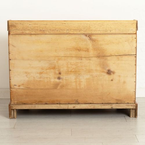 19TH CENTURY FAUX BAMBOO PINE CHEST OF DRAWERS - ADDITIONAL PHOTO 10