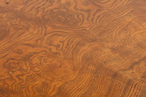 ANTIQUE FIGURED ELM YEW REGENCY SOFA TABLE C1820 - ADDITIONAL PHOTO 11