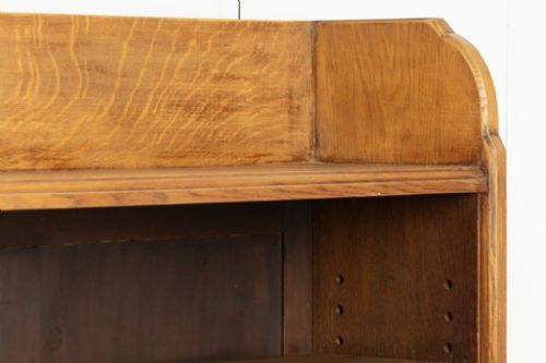 LATE 19TH CENTURY OAK LIBRARY BOOKCASE - ADDITIONAL PHOTO 5