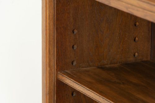 LATE 19TH CENTURY OAK LIBRARY BOOKCASE - ADDITIONAL PHOTO 7