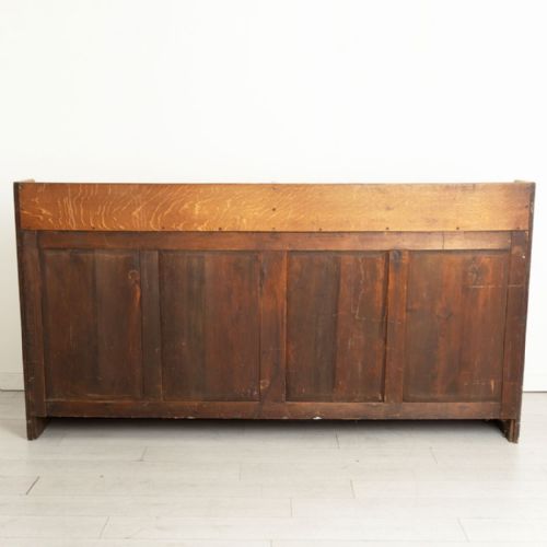 LATE 19TH CENTURY OAK LIBRARY BOOKCASE - ADDITIONAL PHOTO 8