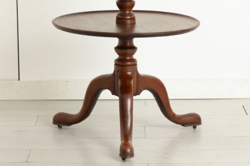 REGENCY DUMB WAITER IN FIDDLEBACK MAHOGANY C1820 - ADDITIONAL PHOTO 5