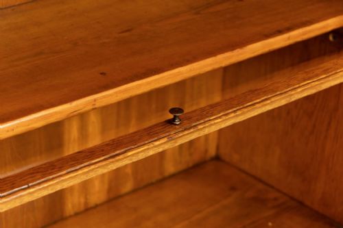 ANTIQUE GOLDEN OAK SECTIONAL BOOKCASE C1900 - ADDITIONAL PHOTO 1