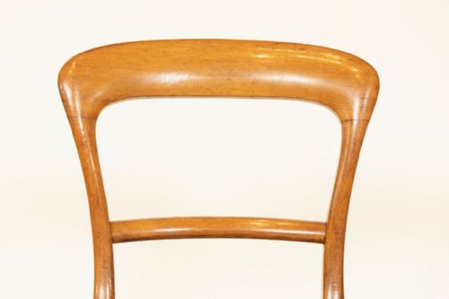 VICTORIAN GOLDEN OAK LIBRARY CHAIR BY JOHN TAYLOR SON EDINBOROUGH C1870 - ADDITIONAL PHOTO 1