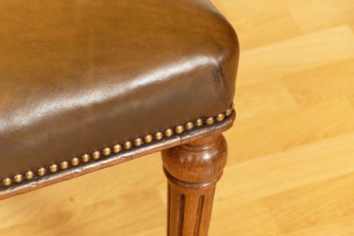 VICTORIAN GOLDEN OAK LIBRARY CHAIR BY JOHN TAYLOR SON EDINBOROUGH C1870 - ADDITIONAL PHOTO 5