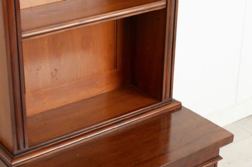 ANTIQUE MAHOGANY BOOKCASE C1840 - ADDITIONAL PHOTO 2