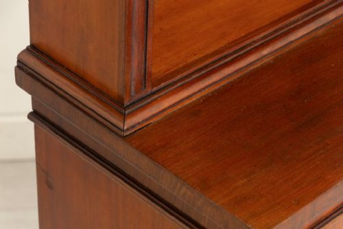 ANTIQUE MAHOGANY BOOKCASE C1840 - ADDITIONAL PHOTO 3