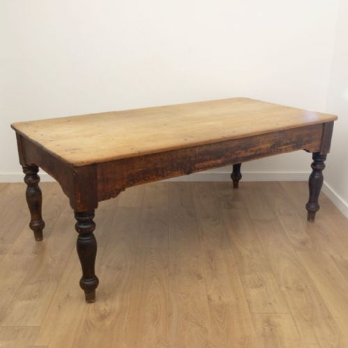 VICTORIAN COUNTRY HOUSE KITCHEN TABLE - ADDITIONAL PHOTO 1