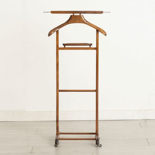 EDWARDIAN VALET STAND IN BEECH - ADDITIONAL PHOTO 1