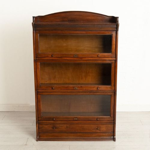 Antique Sectional Bookcase by Lebus c.1900