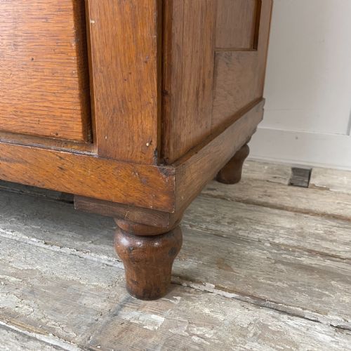 C1900 OAK CHEST OF DRAWERS - ADDITIONAL PHOTO 12