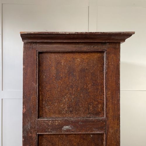 LATE 18TH C PAINTED PINE FOOD CUPBOARD - ADDITIONAL PHOTO 13
