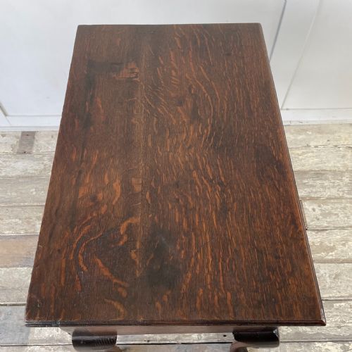 18TH C OAK LOW BOY - ADDITIONAL PHOTO 10