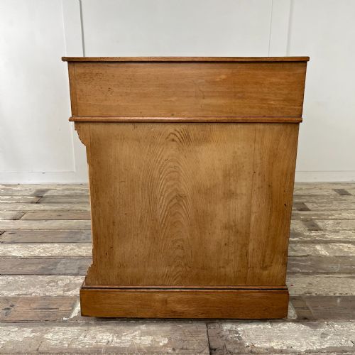 AESTHETIC MOVEMENT ASH KNEEHOLE DESK - ADDITIONAL PHOTO 12