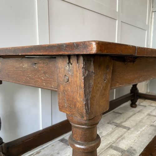 19TH C OAK HALL OR CENTRE TABLE - ADDITIONAL PHOTO 2