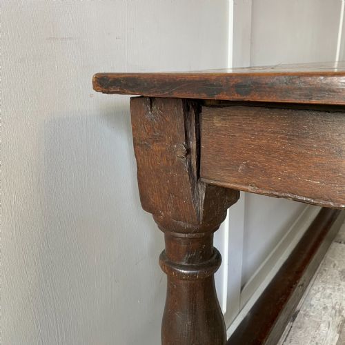 19TH C OAK HALL OR CENTRE TABLE - ADDITIONAL PHOTO 3