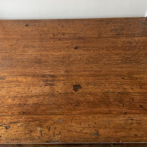 19TH C OAK HALL OR CENTRE TABLE - ADDITIONAL PHOTO 12
