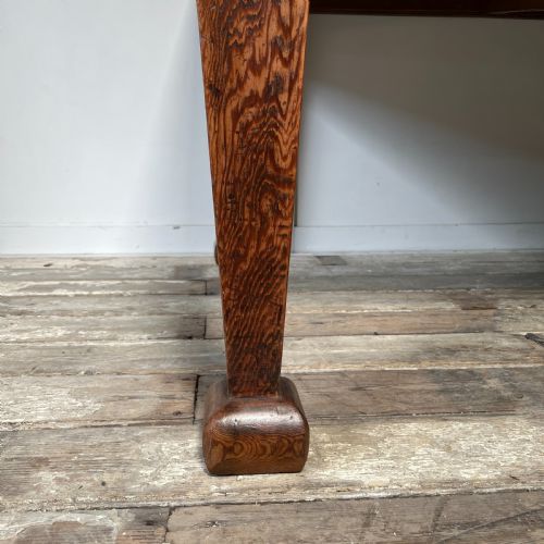 19TH C PITCH PINE KITCHEN TABLE - ADDITIONAL PHOTO 2