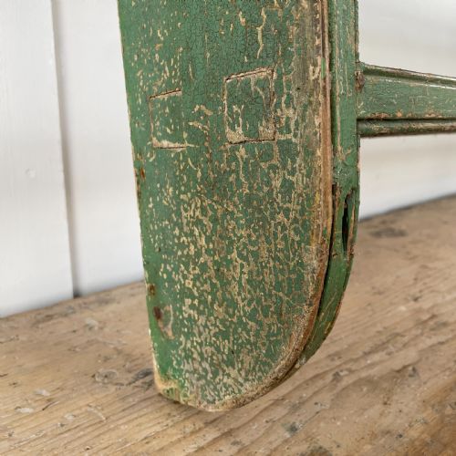 GEORGIAN PAINTED PINE PLATE RACK - ADDITIONAL PHOTO 3