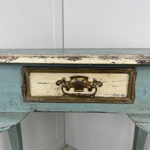 19TH C FRENCH PAINTED SIDE TABLE - ADDITIONAL PHOTO 3