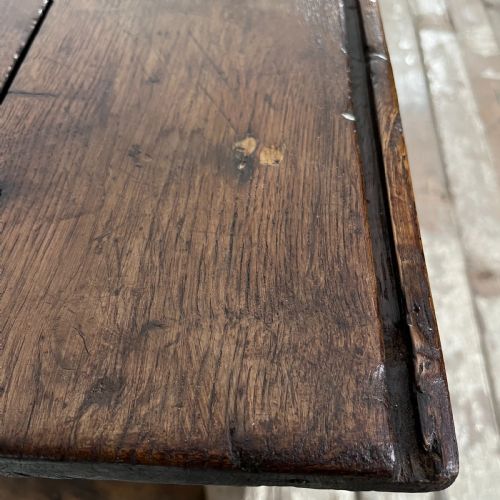 MID 19TH C OAK TAVERN TABLE BENCHES - ADDITIONAL PHOTO 11