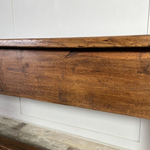 MID 19TH C OAK TAVERN TABLE BENCHES - ADDITIONAL PHOTO 14