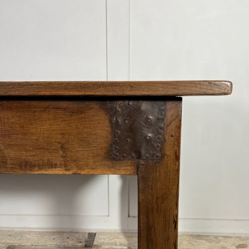 MID 19TH C OAK TAVERN TABLE BENCHES - ADDITIONAL PHOTO 16