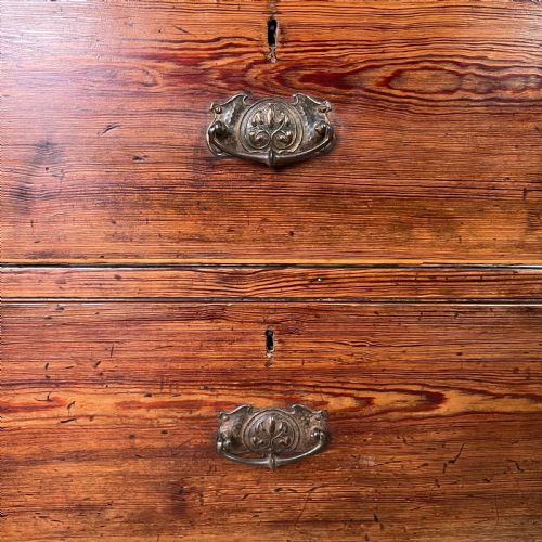 EDWARDIAN PINE PRINTERS CHEST OF DRAWERS - ADDITIONAL PHOTO 2