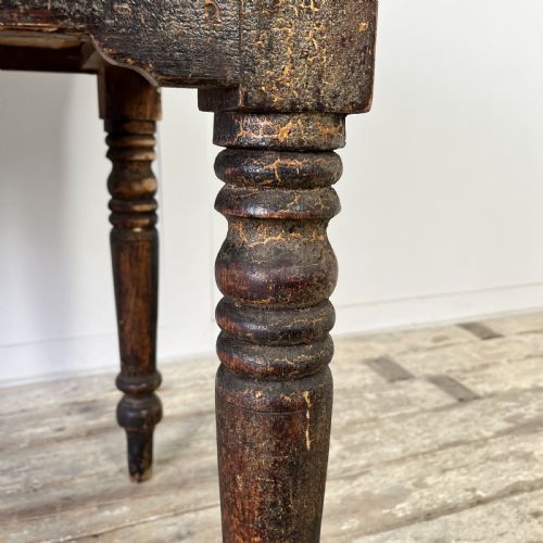 VICTORIAN PINE KITCHEN SCULLERY TABLE - ADDITIONAL PHOTO 3