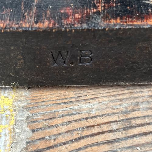 19TH C OAK AND LEATHER CLUB FENDER BY WILLIAM BIRCH - ADDITIONAL PHOTO 15