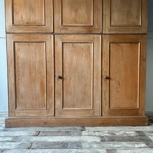 19TH C PINE HOUSEKEEPERS CUPBOARD - ADDITIONAL PHOTO 5