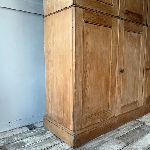 19TH C PINE HOUSEKEEPERS CUPBOARD - ADDITIONAL PHOTO 9