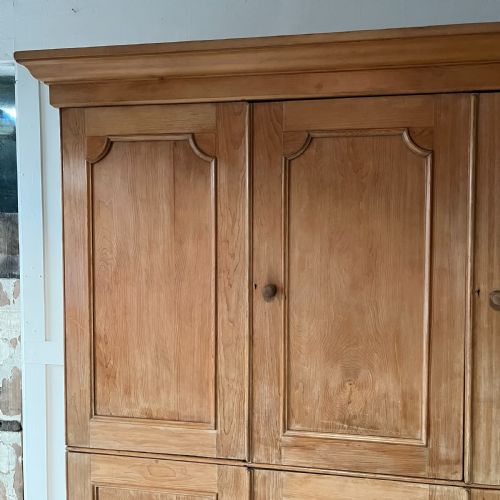 19TH C PINE HOUSEKEEPERS CUPBOARD - ADDITIONAL PHOTO 11