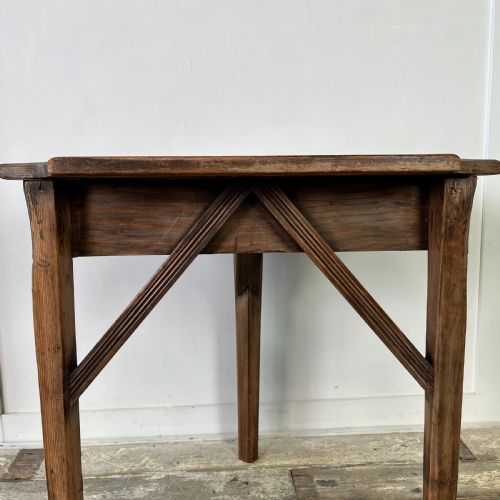 19TH C PINE CRICKET TABLE - ADDITIONAL PHOTO 9